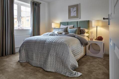 An example of a bungalow second double bedroom