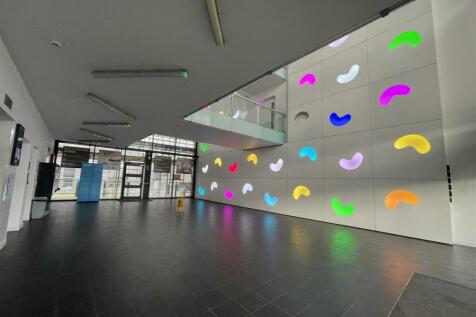 Entrance hall to building