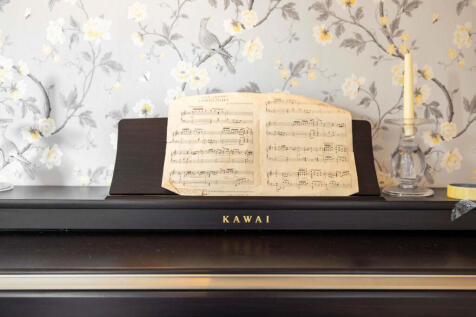 Piano room