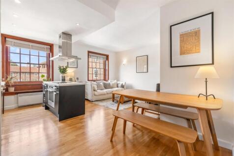 Kitchen, Dining, Living Area