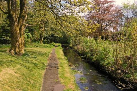 Path at burn
