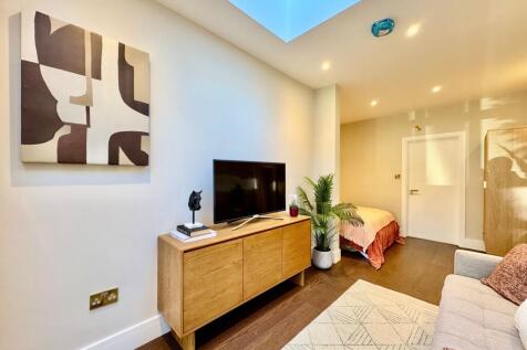 Open plan Lounge/bedroom