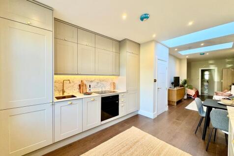 Open plan Kitchen/lounge/bedroom/dining area