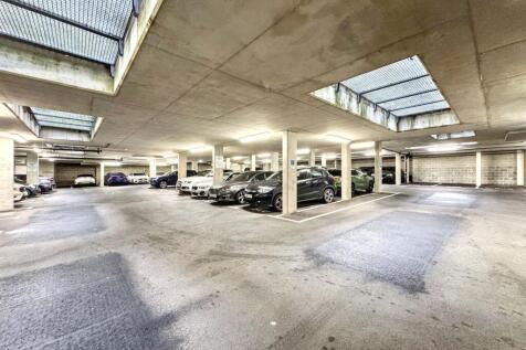 Secured residents parking