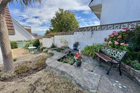 rear of property