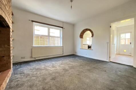 Reception room into kitchen-diner