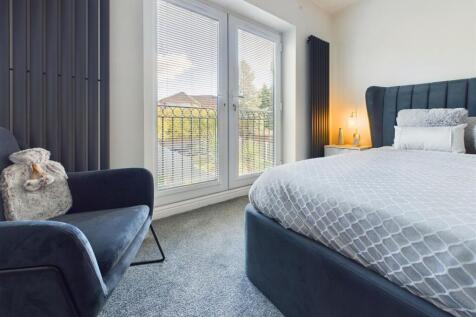 Bedroom One with Juliet Balcony