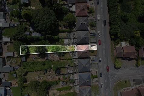 Outline of Plot including large garden