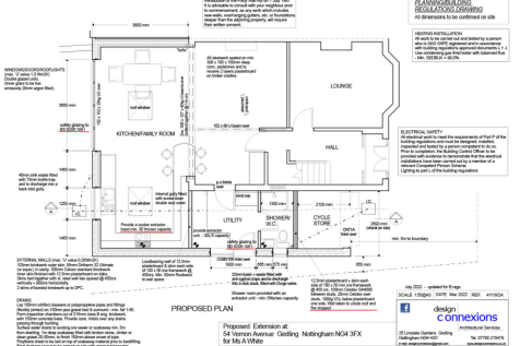 Plans for extension