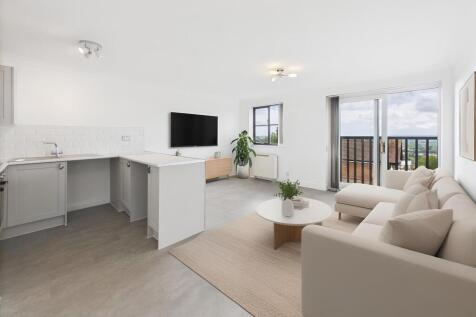 Open-Plan Living (Virtually Furnished)