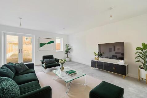 Example of Virtually Furnished Lounge Dining Room