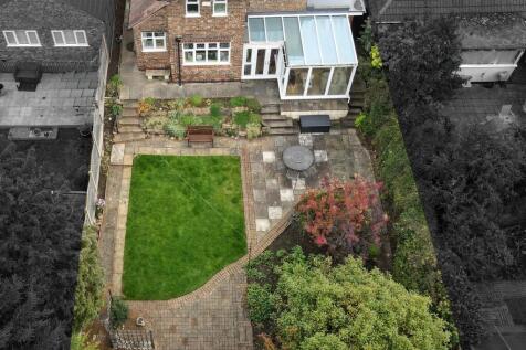 Drone rear garden