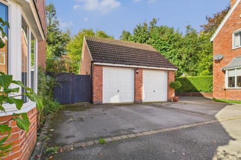 Garage with Driveway