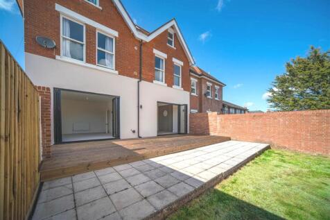 Rear of property