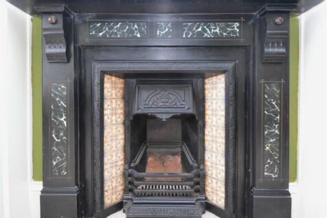 Feature Fireplace in Bedroom
