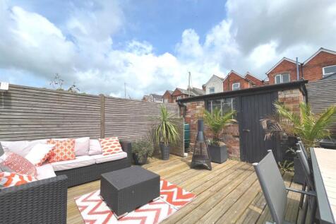 Decked seating area
