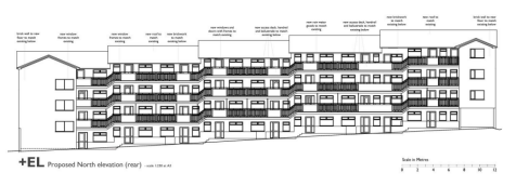 Rear Elevation - Drawing