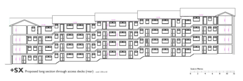 Long section - Drawing