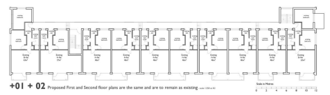 First and Second Floor Plans - Drawing