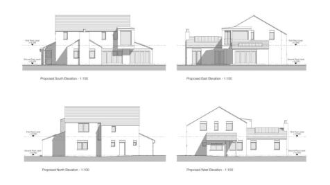 Double Storey Extension Elevation