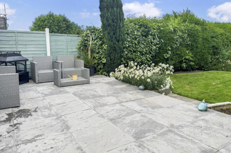 Rear patio