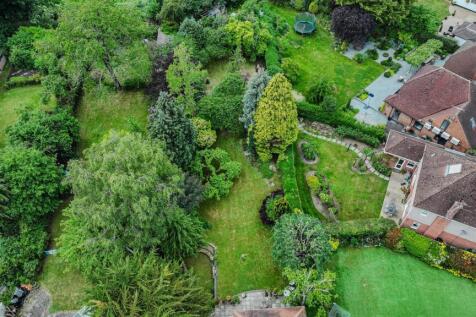 Ariel view of garden