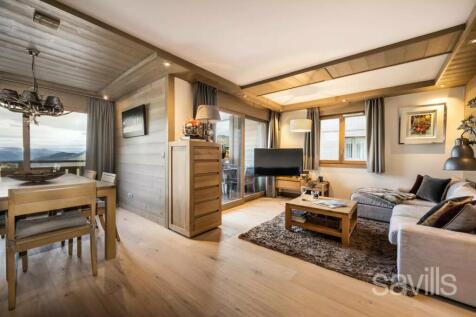 Living room mountains views apartment Courchevel M