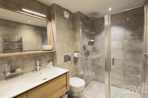 Shower room apartment Courchevel Moriond