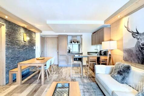 Living room apartment Courchevel Moriond