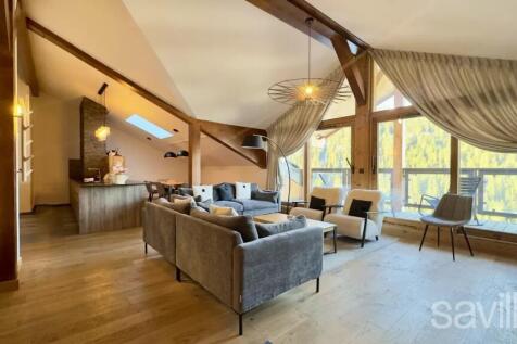 Mountain view penthouse Courchevel Moriond