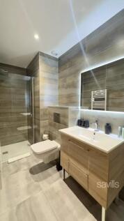 Shower room penthouse Courchevel Moriond