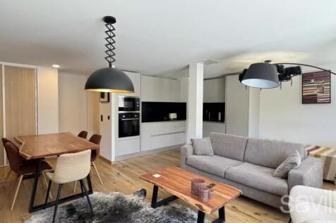 Living room apartment Courchevel Moriond