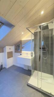 Shower room chalet Courchevel La Tania