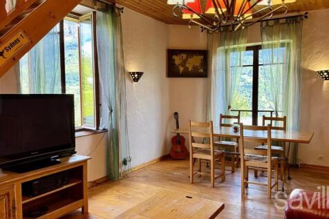 Reception room village house Courchevel