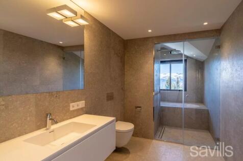 Bathroom toilet apartment Courchevel 1850
