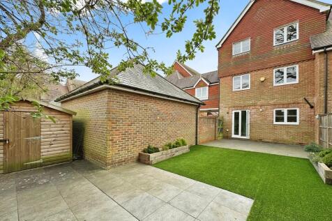rear of house