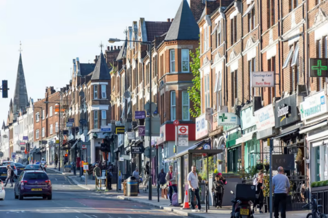 High-street in Kensal Rise