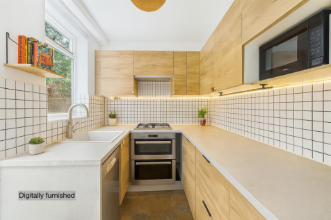 Digitally Staged Kitchen