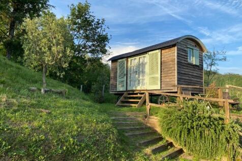 wooden mobile home