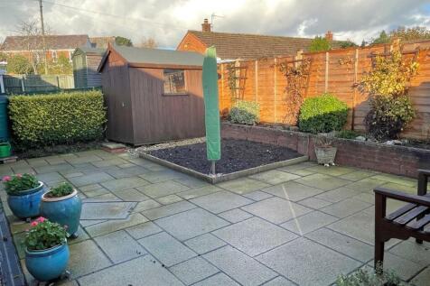 Paved Rear Garden