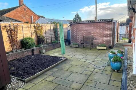 Paved Rear Garden