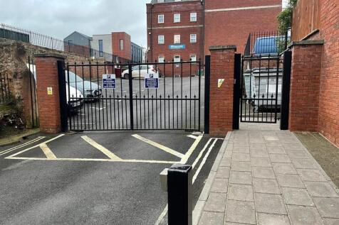 Gated Entrance to Garage