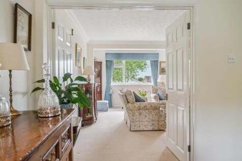 Doors to living room