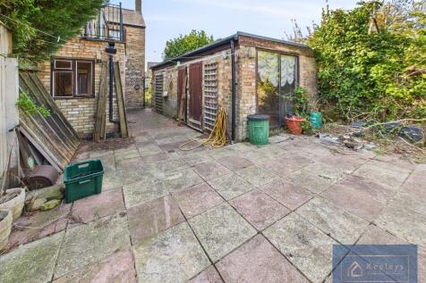 Rear patio