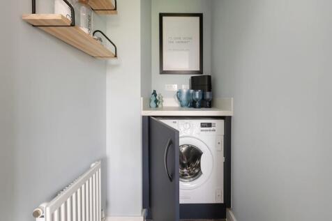 Perfect for keeping laundry out of the way