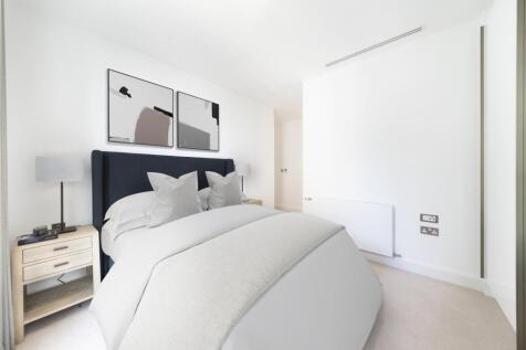 Experience tranquility in this tastefully designed modern bedroom.