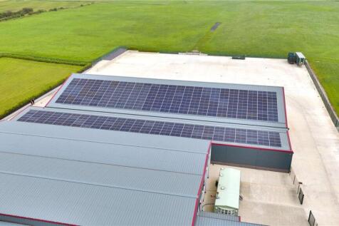 Warehouses Aerial