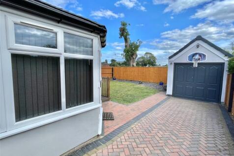 Driveway and Garage
