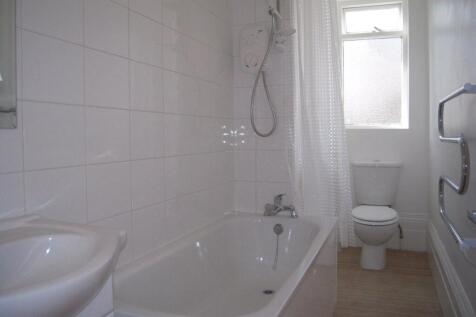 Bathroom with electric shower