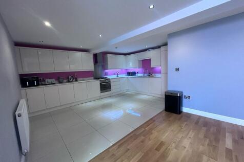 Open plan kitchen